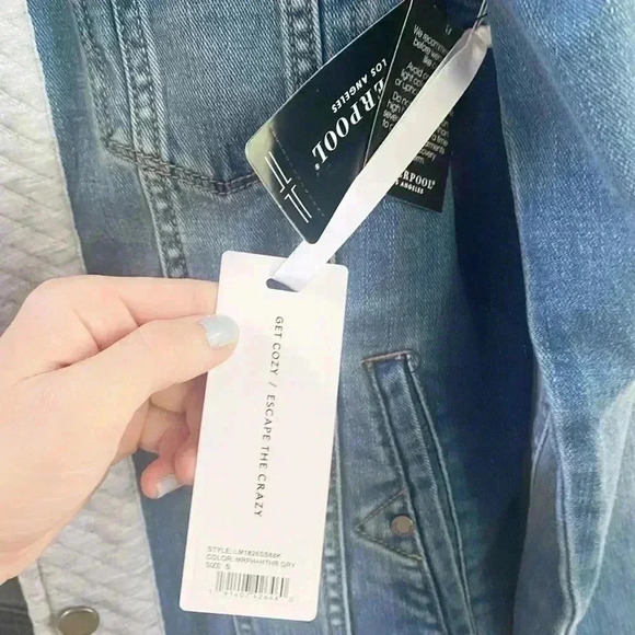 Liverpool denim chill jacket small new - Picture 5 of 5